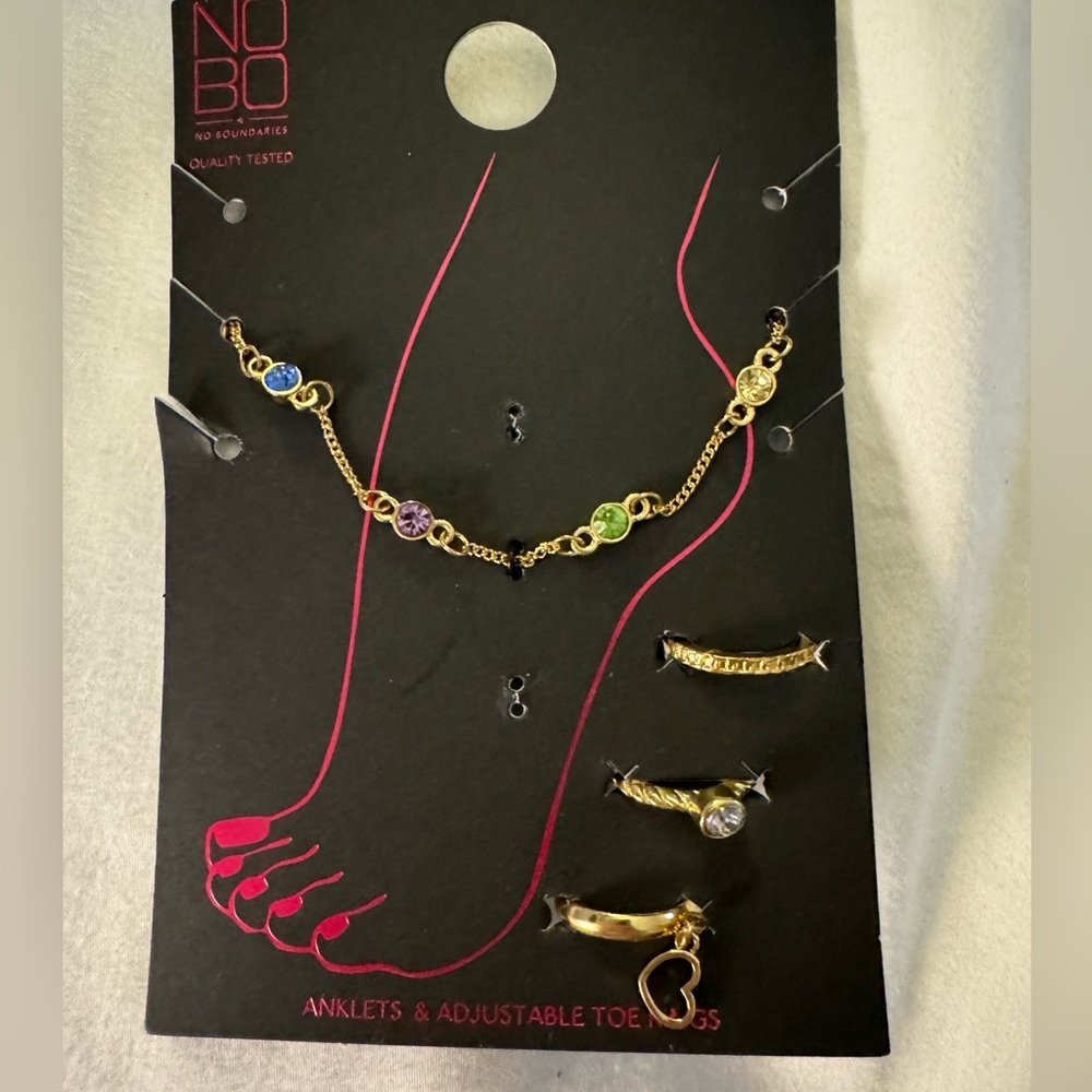 Women’s Anklet and Toe Rings